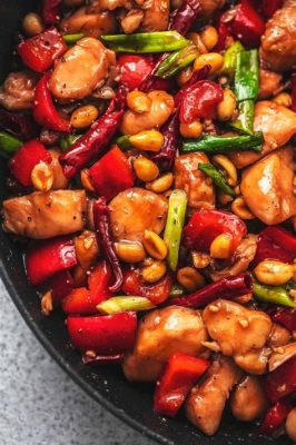  Spicy & Savory Kung Pao Chicken - An Explosion of Flavors and Textures That Will Leave Your Taste Buds Dancing!